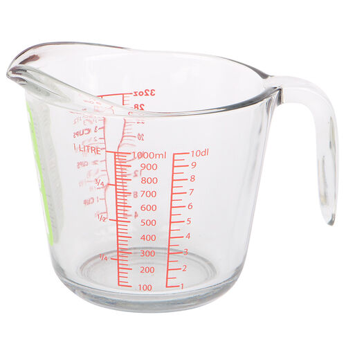 D.Line Glass Measure Jug